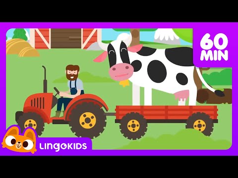 Old MacDonald Had a Farm & More Animal Songs for Kids 🐄 🚜| Lingokids