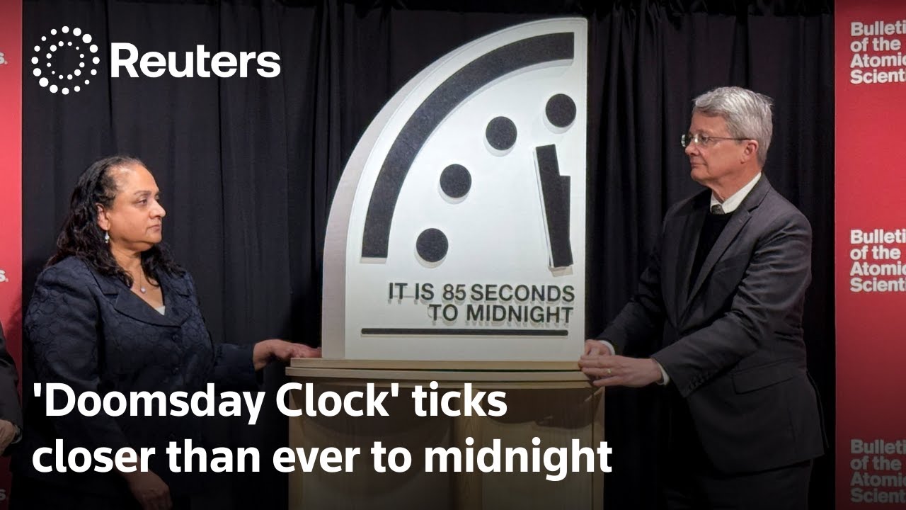 Atomic 'Doomsday Clock' ticks closer than ever to midnight | REUTERS