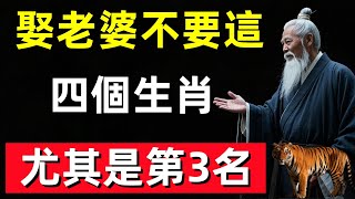 娶老婆不要這四個生肖，尤其是第3名！#修行思維 #修行 #福報 #禪 #道德經 #覺醒 #開悟 #禅修