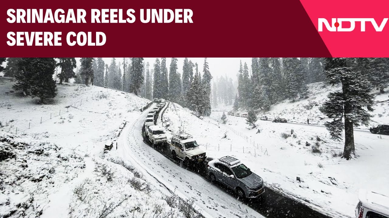 J&K Weather Today | Srinagar Reels Under Severe Cold As Valley Braces For Harsh Chillai Kalan