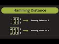 Error Correcting Codes What Is Hamming Distance And Minimum Hamming Distance