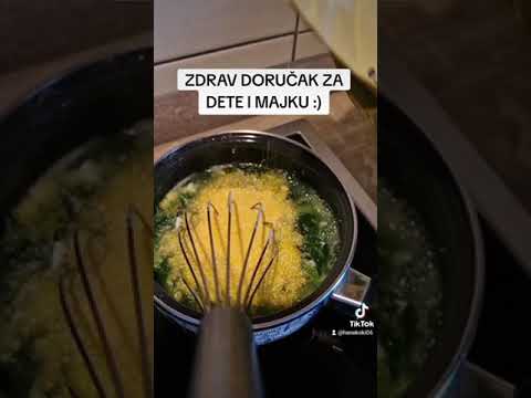 Zdrav doručak za bebu/dete i odrasle koji žele zdrav obrok