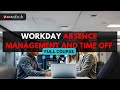 workday absence management and time off training full course live zarantech