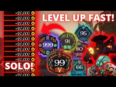 HOW TO LEVEL UP EVERY TRADING COMPANY! COMPLETE FACTION GUIDE! Sea of Thieves! Season 17!