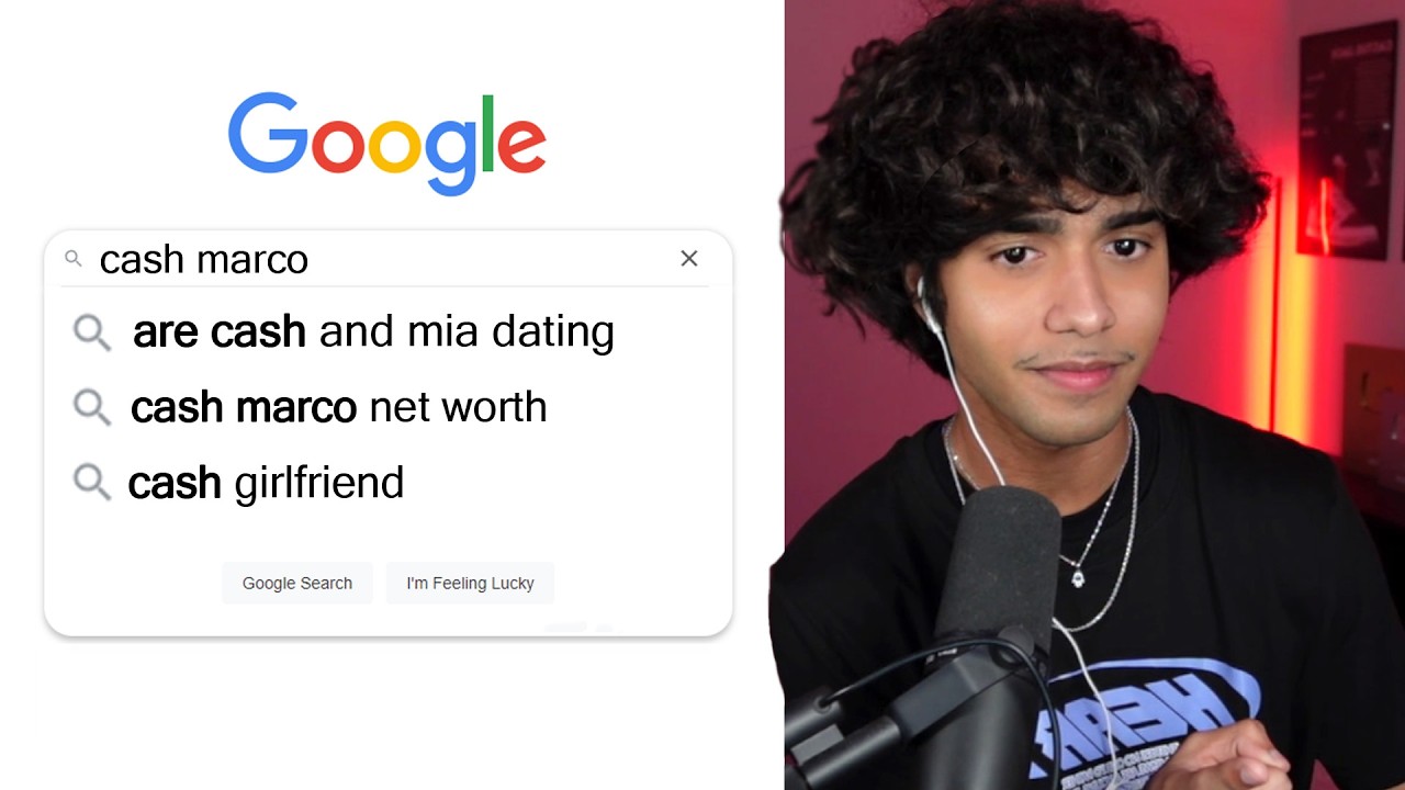 Cash Googles Himself