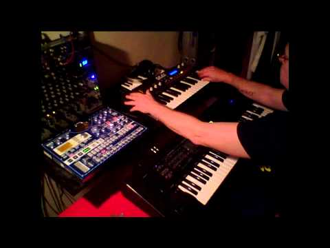 Korg Electribe, Akai Miniak, Roland GW8 Live Improv Jam Session