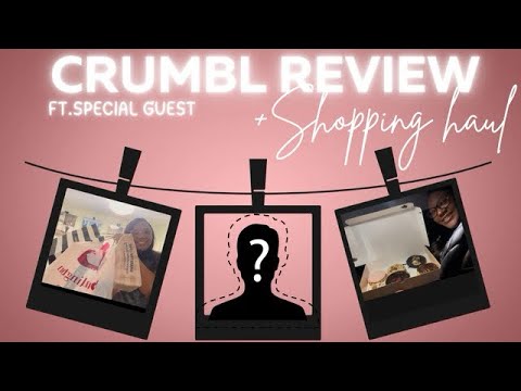 Crumbl x The Kardashian Review Ft. Special Guest (My Boyfriend I mean *Best friend) + Shopping Haul