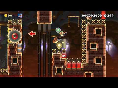 "Satan's Castle" by MrGamer871 [SMM2]