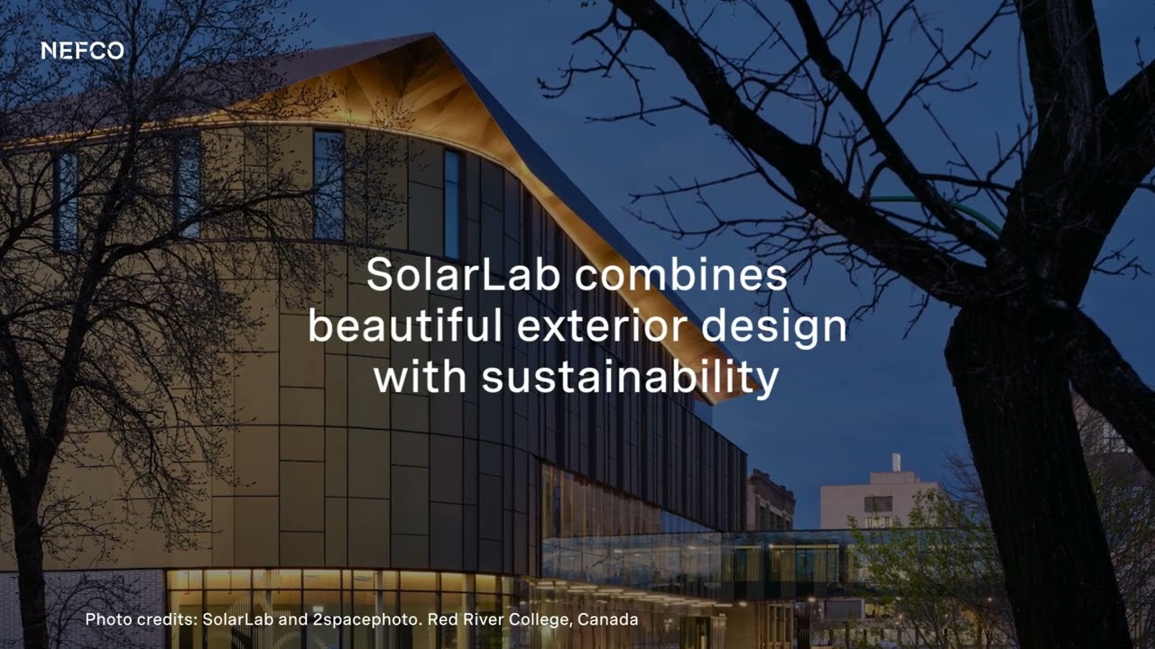 SolarLab - solar facades for carbon-neutral buildings