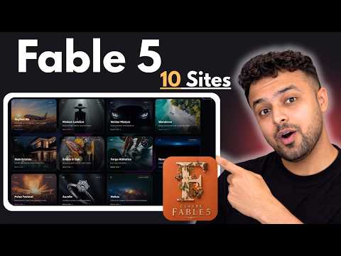 I Built 10 Websites with Claude Fable 5 Before It Disappeared
