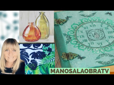 ManosalaObraTv 2021 Programa 18 Decorar Azulejos - Sellos - Pintura al Oleo -  Pintura Decorativa