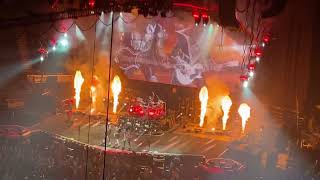 KISS performing Detroit Rock City live at the BOK Center in Tulsa, OK. October 2, 2021.