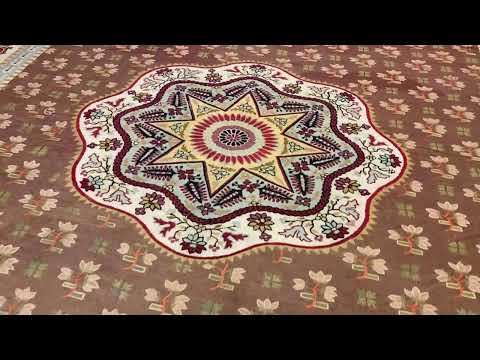 Early 19th Century French Louis Philippe Period Aubusson Carpet #24752 -*