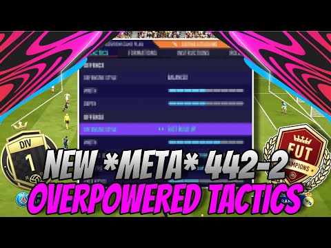 FIFA 21 BEST 30-0 442 (2) PRO CUSTOM TACTICS FIFA ULTIMATE TEAM 1ST IN WORLD | HOW TO USE 442 (2)