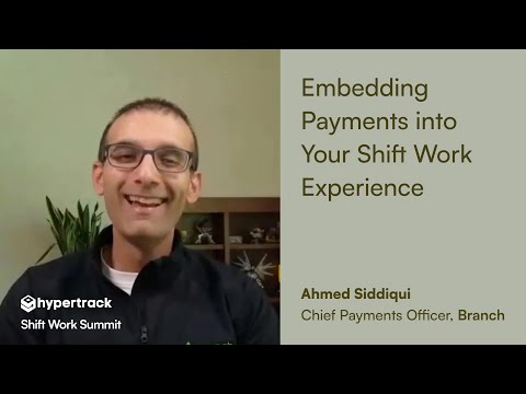 Embedding Payments into Your Shift Work Experience