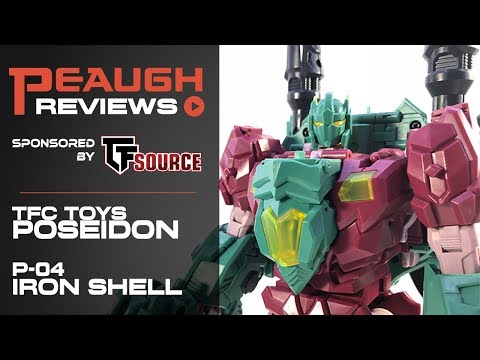 Video Review: TFC Toys Poseidon - P04 IRON SHELL