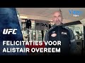 Felicitaties voor Alistair Overeem