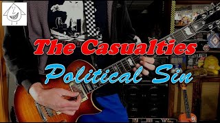 The Casualties - Political Sin - Guitar Cover (guitar tab in description!)