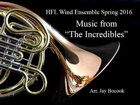 Music from "The Incredibles" - HFL HS Wind Ensemble Spring 2016