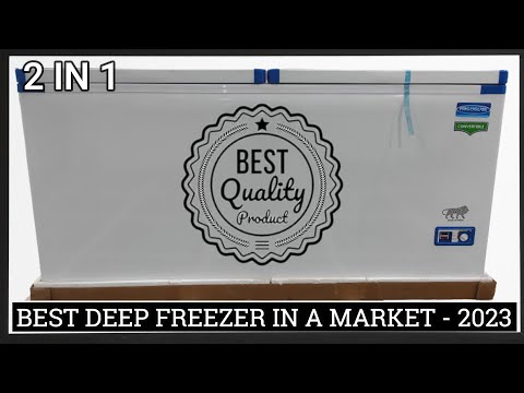 Large norcool 550l deep freezer, 1685 x 710 x 834 mm