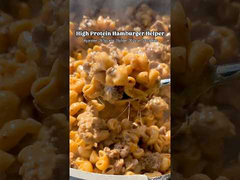 High Protein Hamburger Helper Recipe
