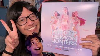 unboxing the kpop demon hunters vinyl bc i have no self control