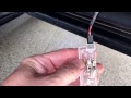 Installing 3D shadow projector lights on a BMW 7 series