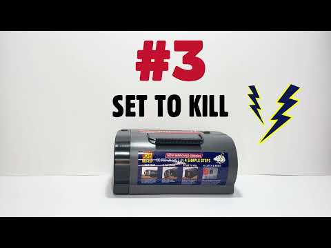 How to use The Big Cheese Neo Zap Electronic Rat Killer – Fast kill, humane rat trap  | Screwfix