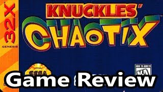 Knuckles Chaotix Sega 32X Review - The No Swear Gamer Ep 563
