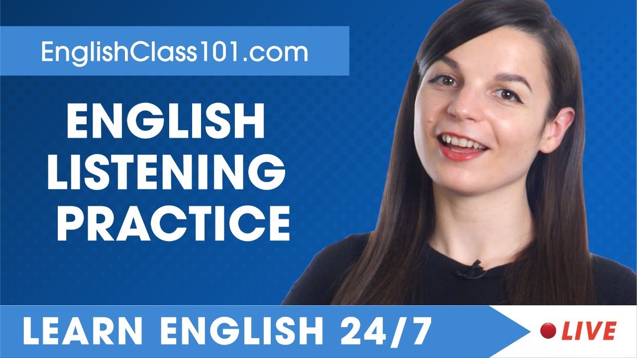 Learn English Live 24/7 🔴 English Listening Practice - Daily Conversations ✔