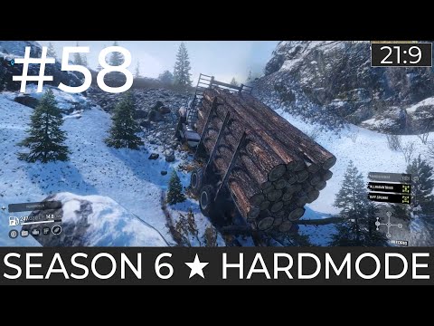 S06 Hardmode #58 - Eiswacht 1 (Maine, USA) ★ Snowrunner Deutsch