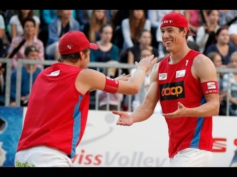 Kissling/Heidrich (SUI) vs. Strasser/Gerson (SUI) - Men Coop Beachtour - Full Match 24.05.2015