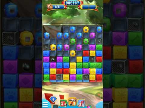 Pet Rescue Saga Level 1767 - No Bosters (Last Level for the moment)