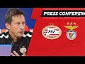 LIVE | Pre-match press conference PSV - SL BENFICA #UCL