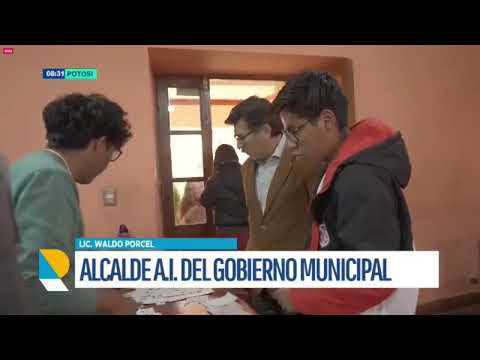 Gobernador y alcalde de Potosí destacan compromiso con el desarrollo regional en jornada electoral