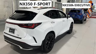 NX350 F-Sport and NX350H Executive , pkg difference