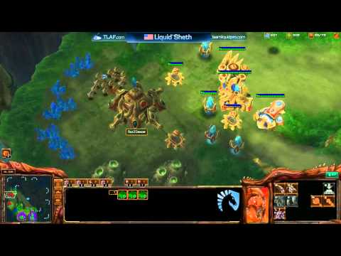 LiquidSheth (Z) vs. RatZDeezer (P) [Game 1] - Starcraft 2 Ladder