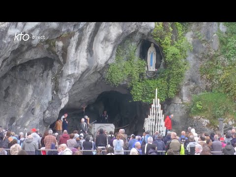 Chapelet du 12 mai 2024 à Lourdes