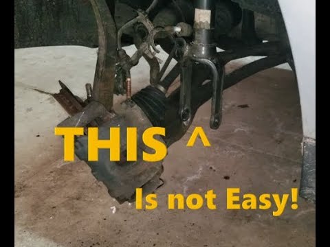 ML320 W164 Front Strut (Shock) Removal DIY!