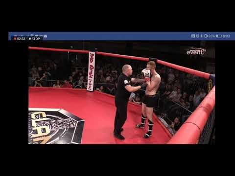 Jordan  'JUMBO'  O' Neill 1st fight. 1st Rd KO