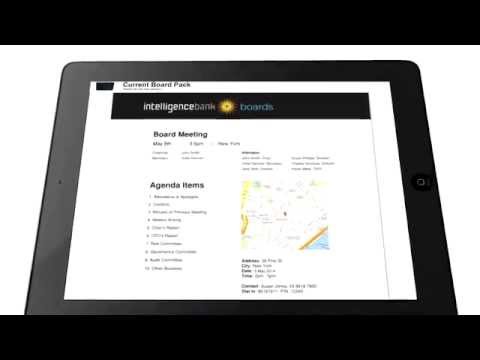Видео IntelligenceBank Boards