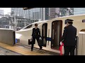 Change Of Drivers Shinkansen Japanese Bullet Train