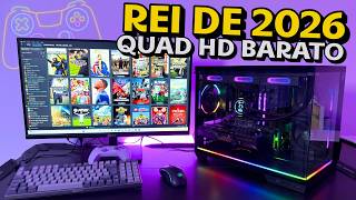 O PC GAMER PERFEITO DE 2026! MONTEI O COMBO MAIS CUSTO-BENEFÍCIO DO ANO!