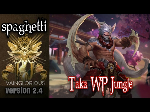 spaghetti |  Taka WP Jungle - Vainglory hero gameplay from a pro player