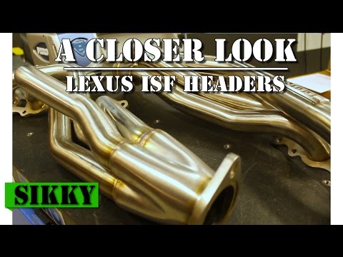 SIKKY Lexus ISF / GSF / RCF Header Review