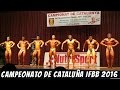 CAMPEONATO DE CATALUÑA IFBB 2016 - CATEGORIA CLASSIC BODYBUILDING HASTA 1,75