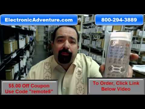 Original Philips-Magnavox 996500024266 Coupon $5 Off TV-DVD Remote Control ElectronicAdventure.com