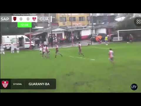 Sapucaiense 1 x 1 Guarany-BA - 2° Divisão Gauchão - 22/05/2019