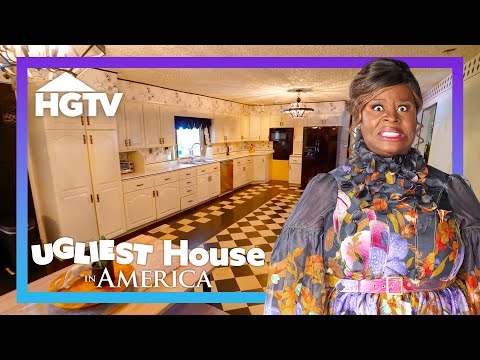 This HORRIBLE Home That Is Not Functional  | Ugliest House In America | HGTV