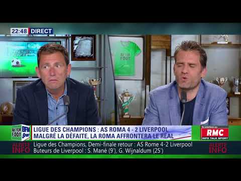 After Foot du mercredi 02/05 – Partie 1/4 - Débrief de AS Roma/Liverpool (4-2)